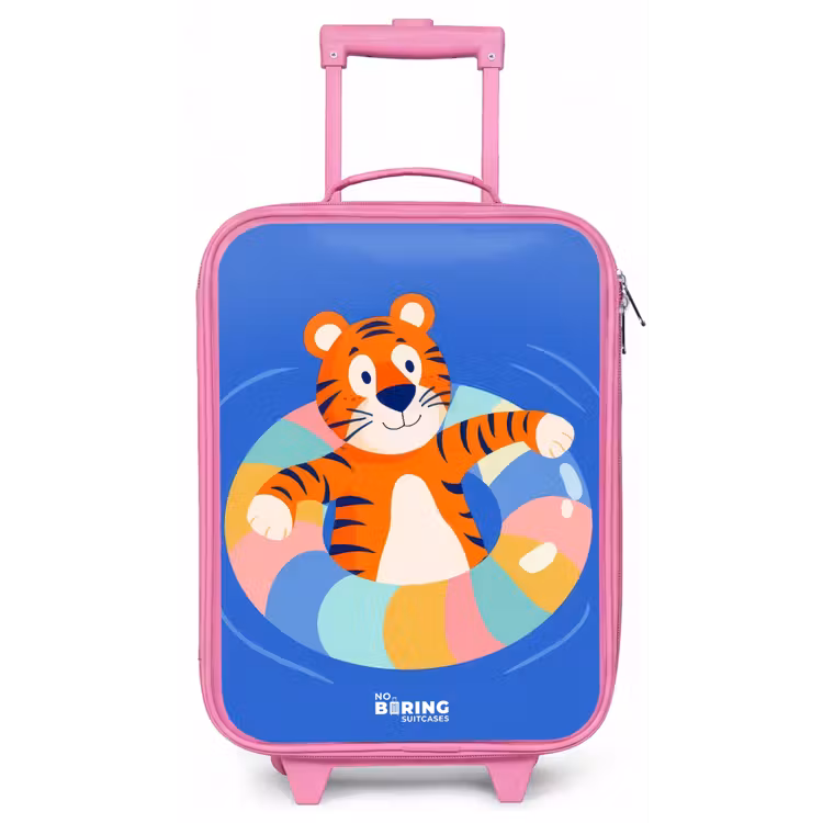 Kinderkoffer - Roze - Tijger - Zwemband - Water — 1