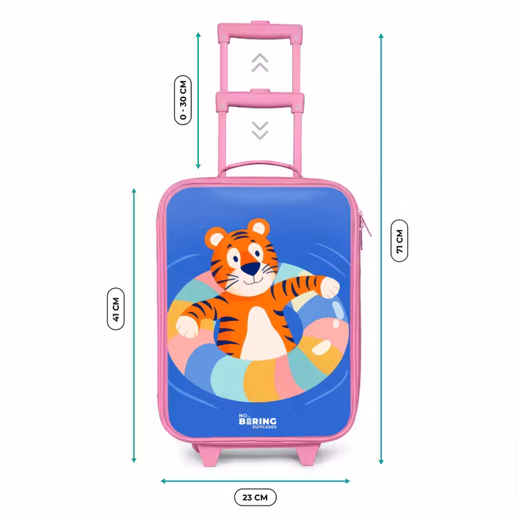 Kinderkoffer - Roze - Tijger - Zwemband - Water — 5