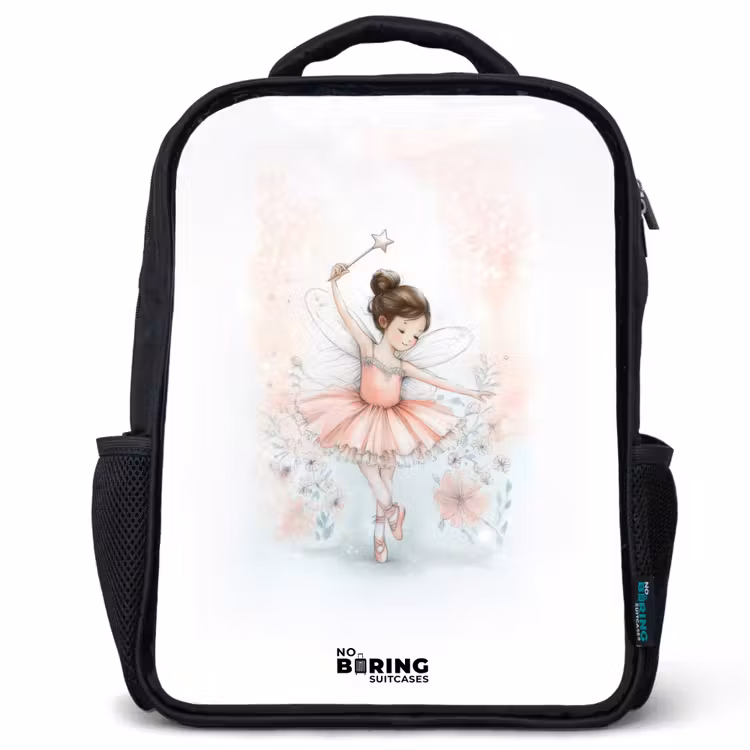 Kinderrugzak - Zwart - Ballerina - Elf - Fee — 1