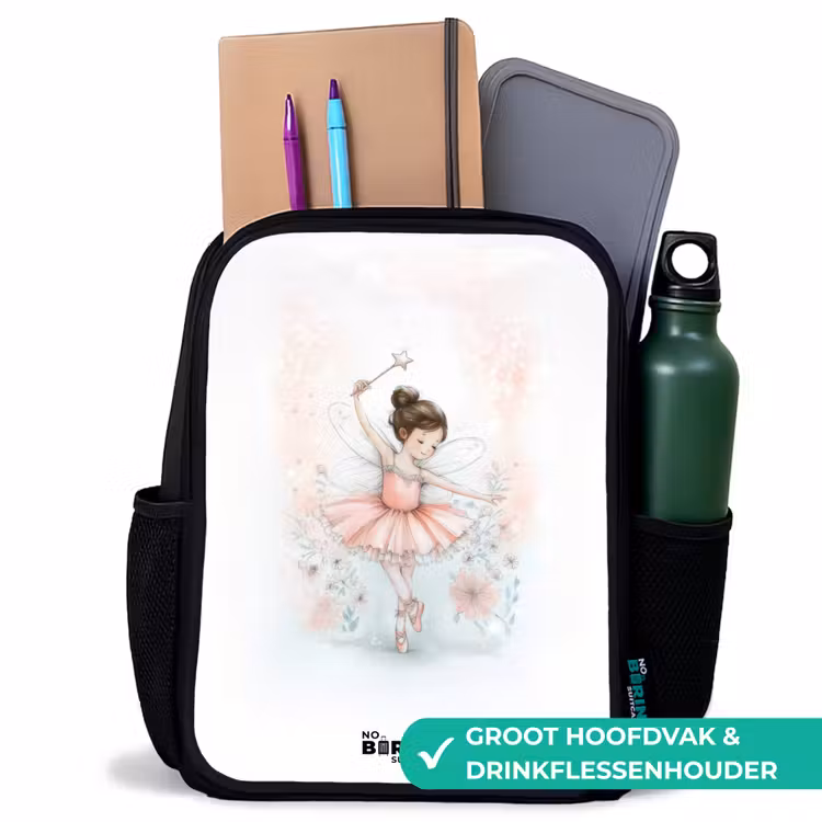 Kinderrugzak - Zwart - Ballerina - Elf - Fee — 4