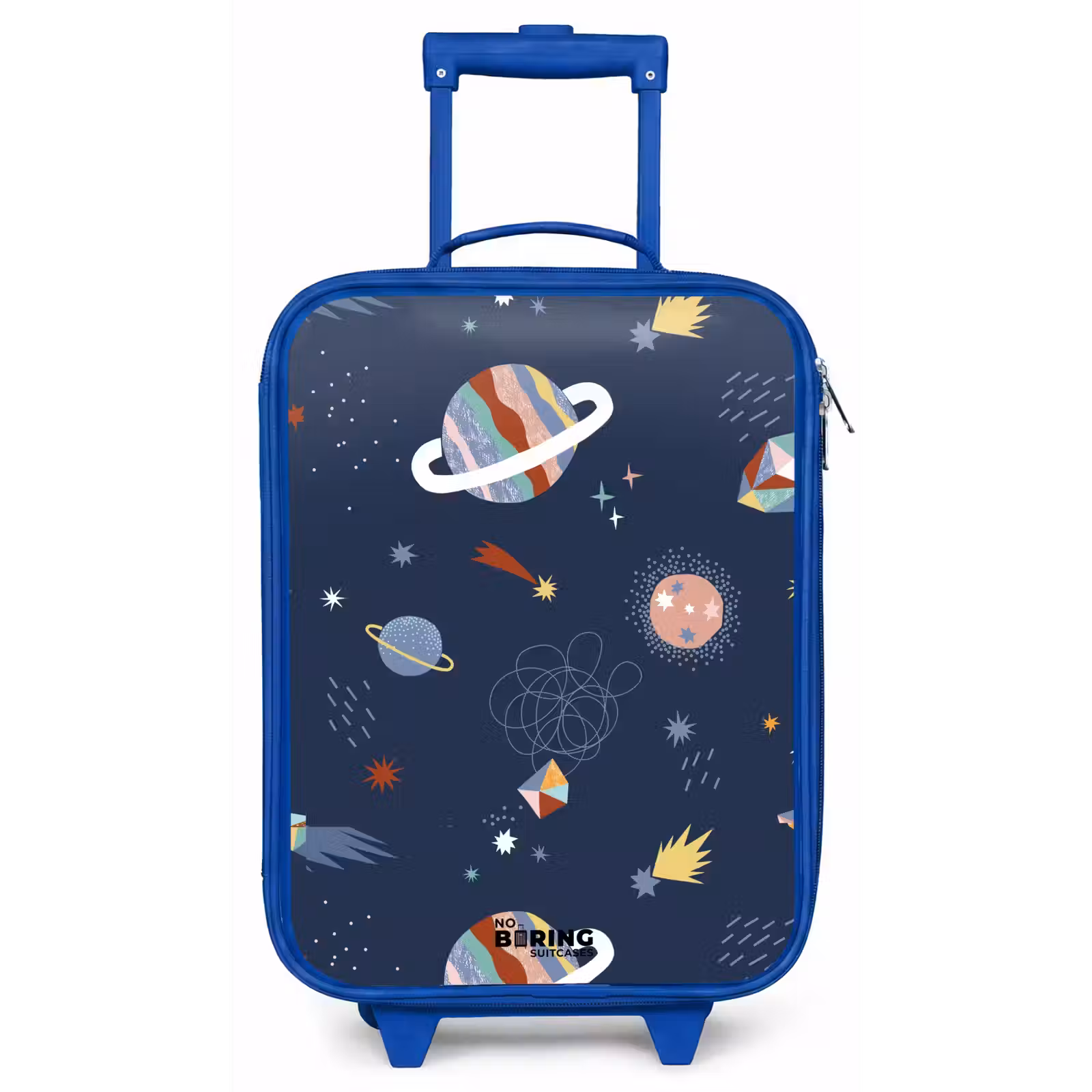 Kinderkoffer - Blauw - Planeten in de hemel — 1