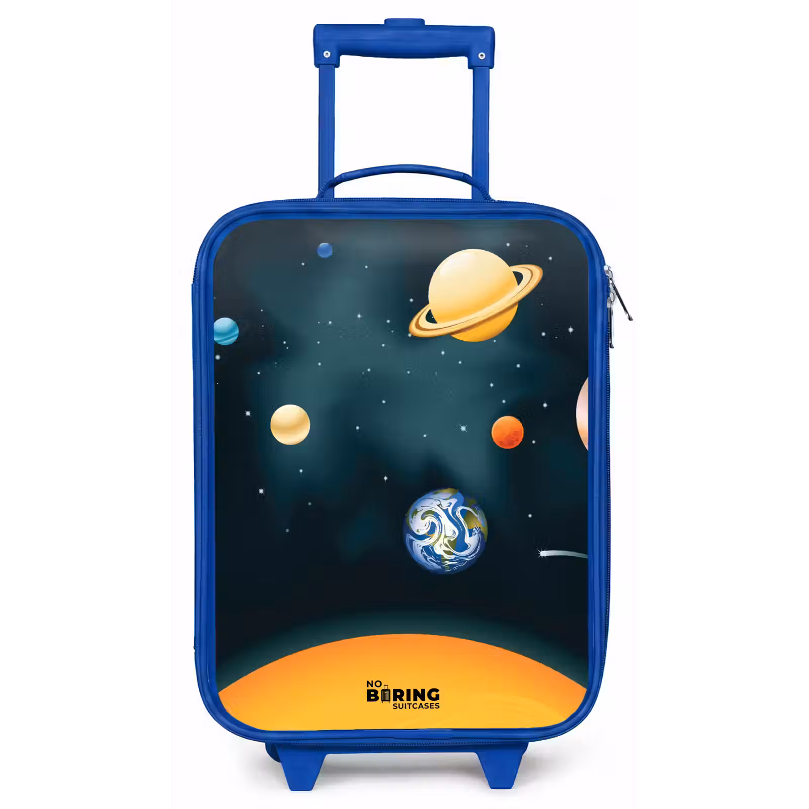 Kinderkoffer - Blauw - Ruimte met planeten — 1