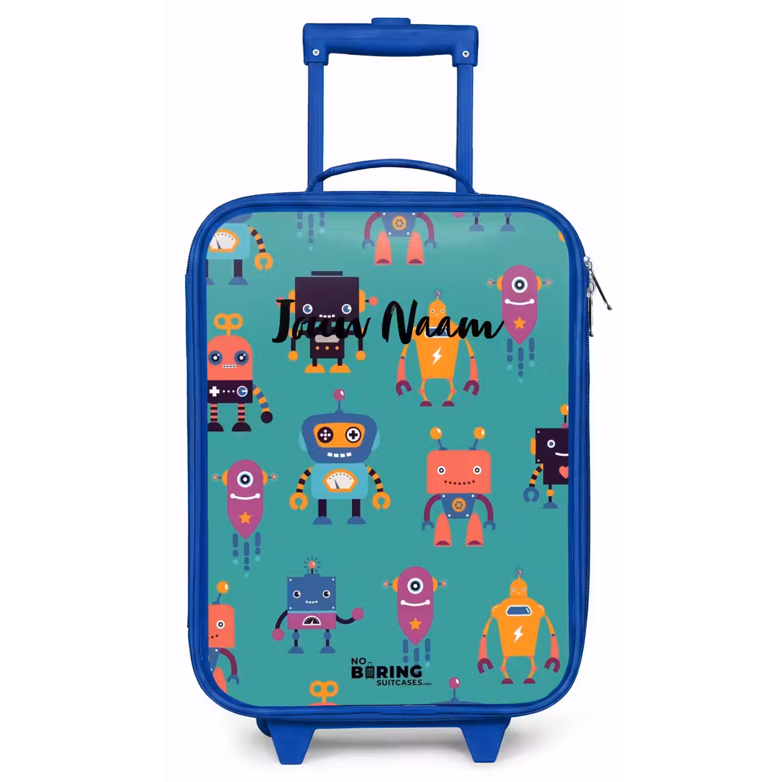 Kinderkoffer - Blauw - Robo rave — 1