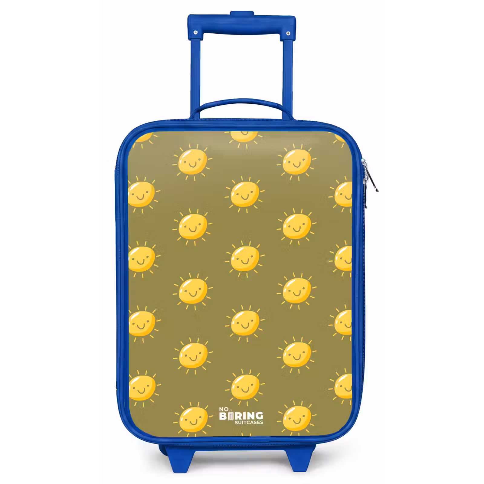 Kinderkoffer - Blauw - Sunny situation olijf — 1