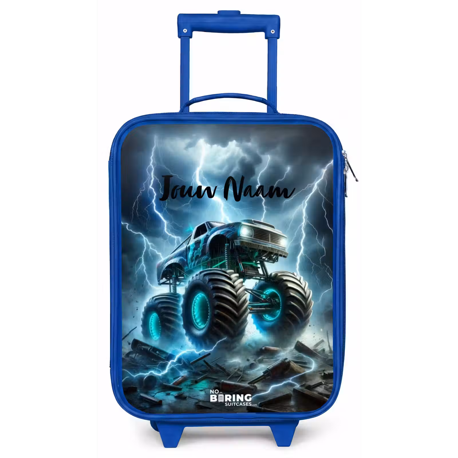 Kinderkoffer - Blauw - Thunder Wheels — 1
