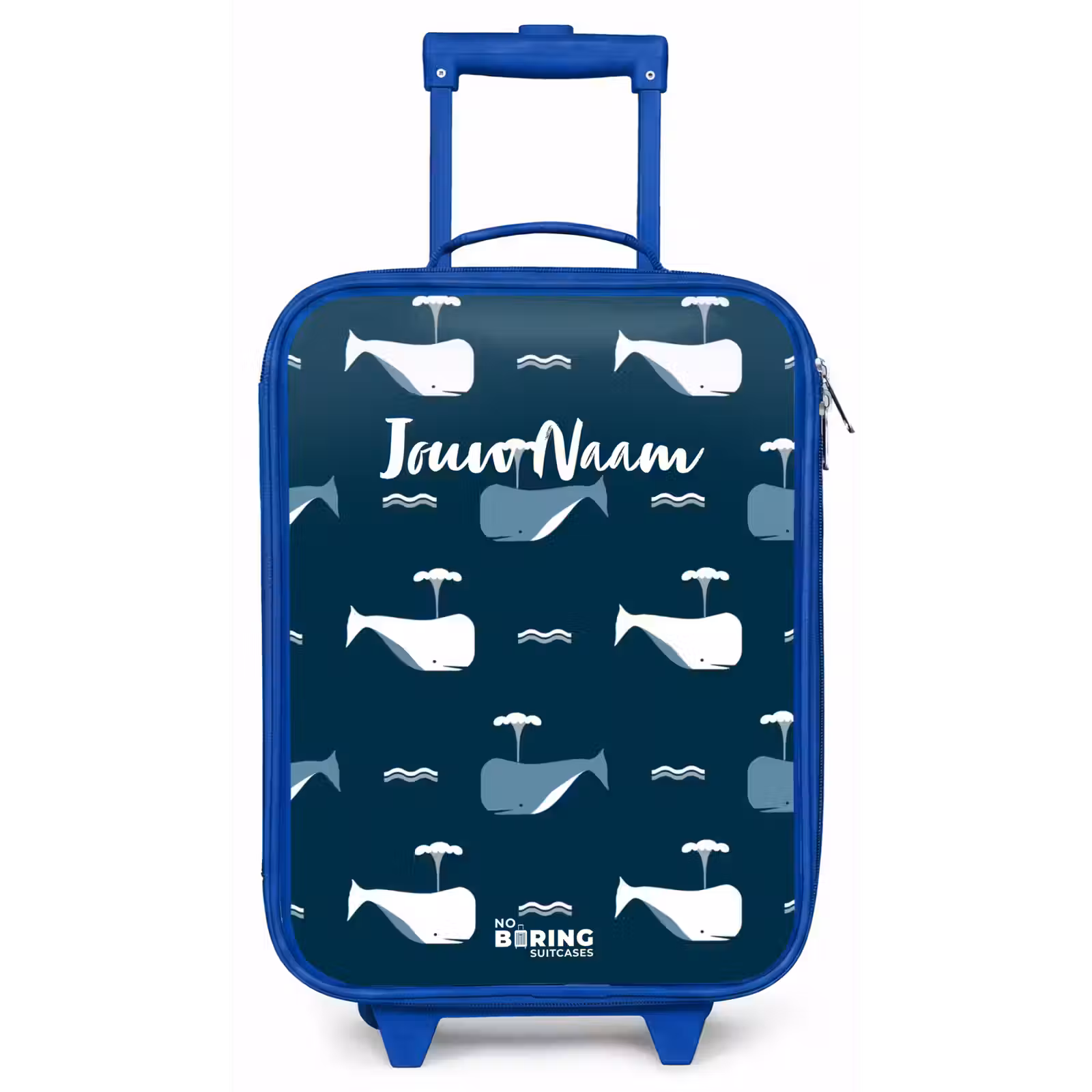 Kinderkoffer - Blauw - Walvisweelde — 1