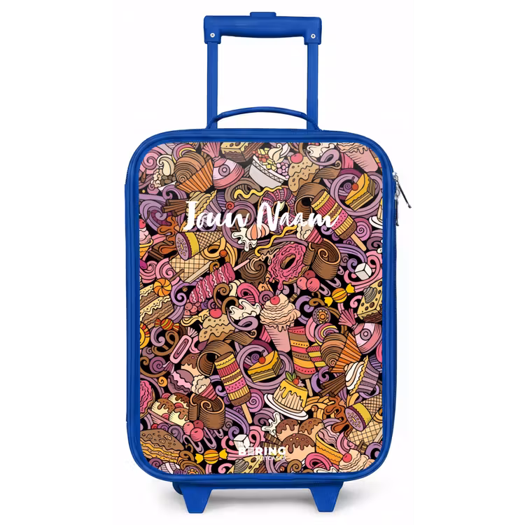 Kinderkoffer - Blauw - Sweet surprises — 1