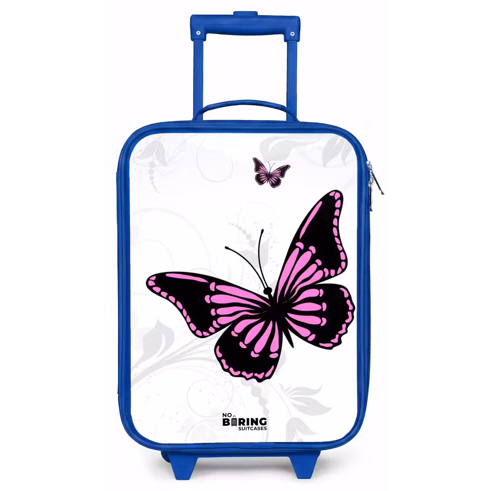 Kinderkoffer - Blauw - Magenta monarch — 1