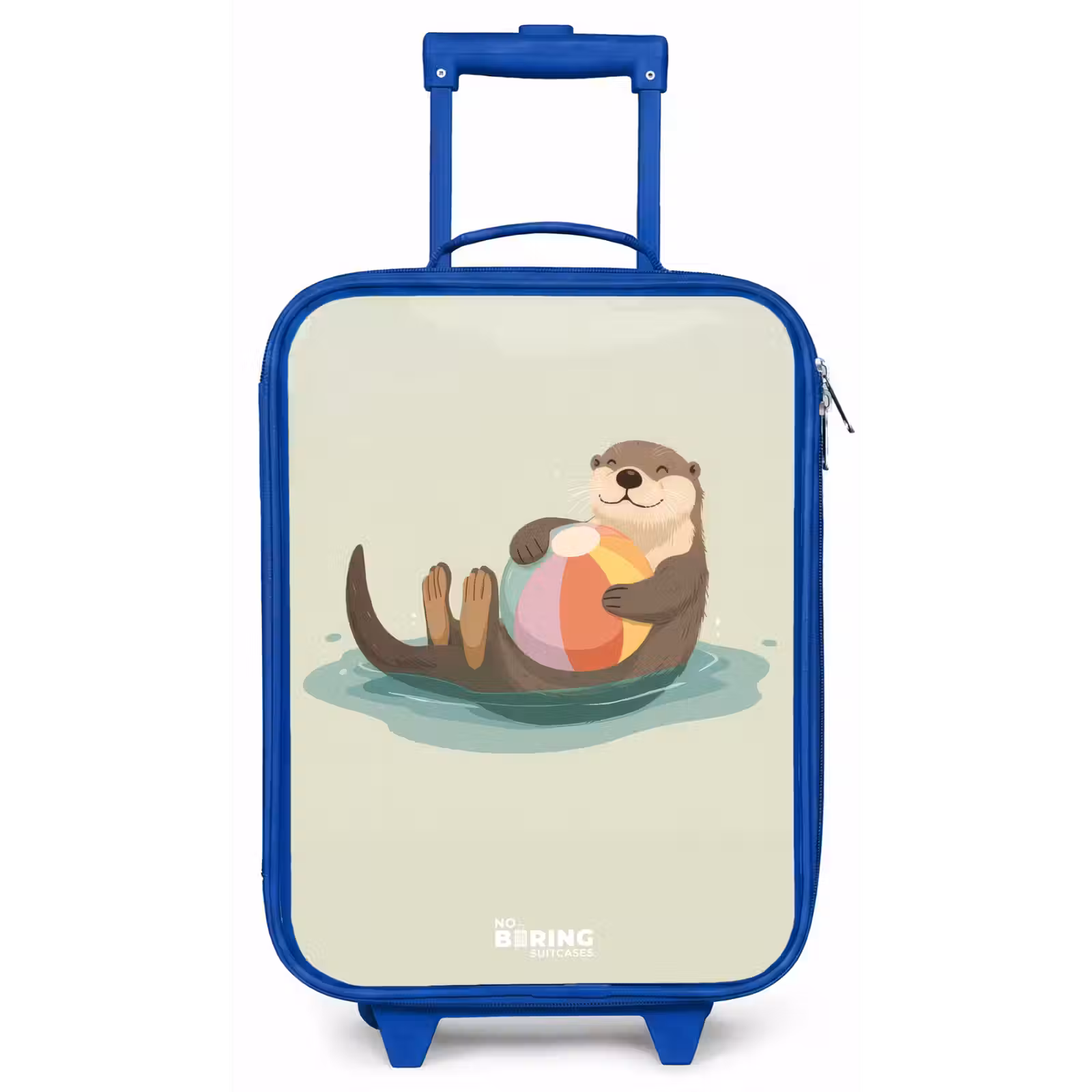 Kinderkoffer - Blauw - Otter - Strandbal - Water — 1