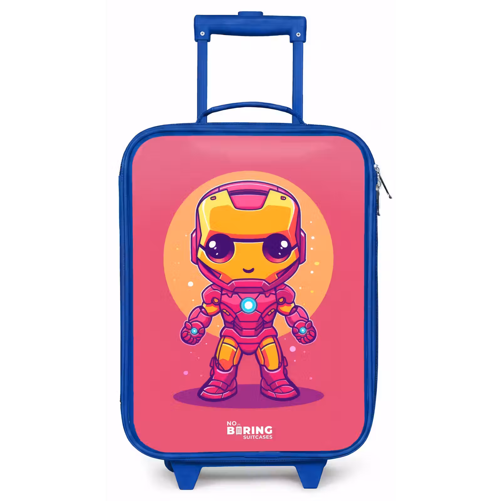 Kinderkoffer - Blauw - Roze ranger — 1