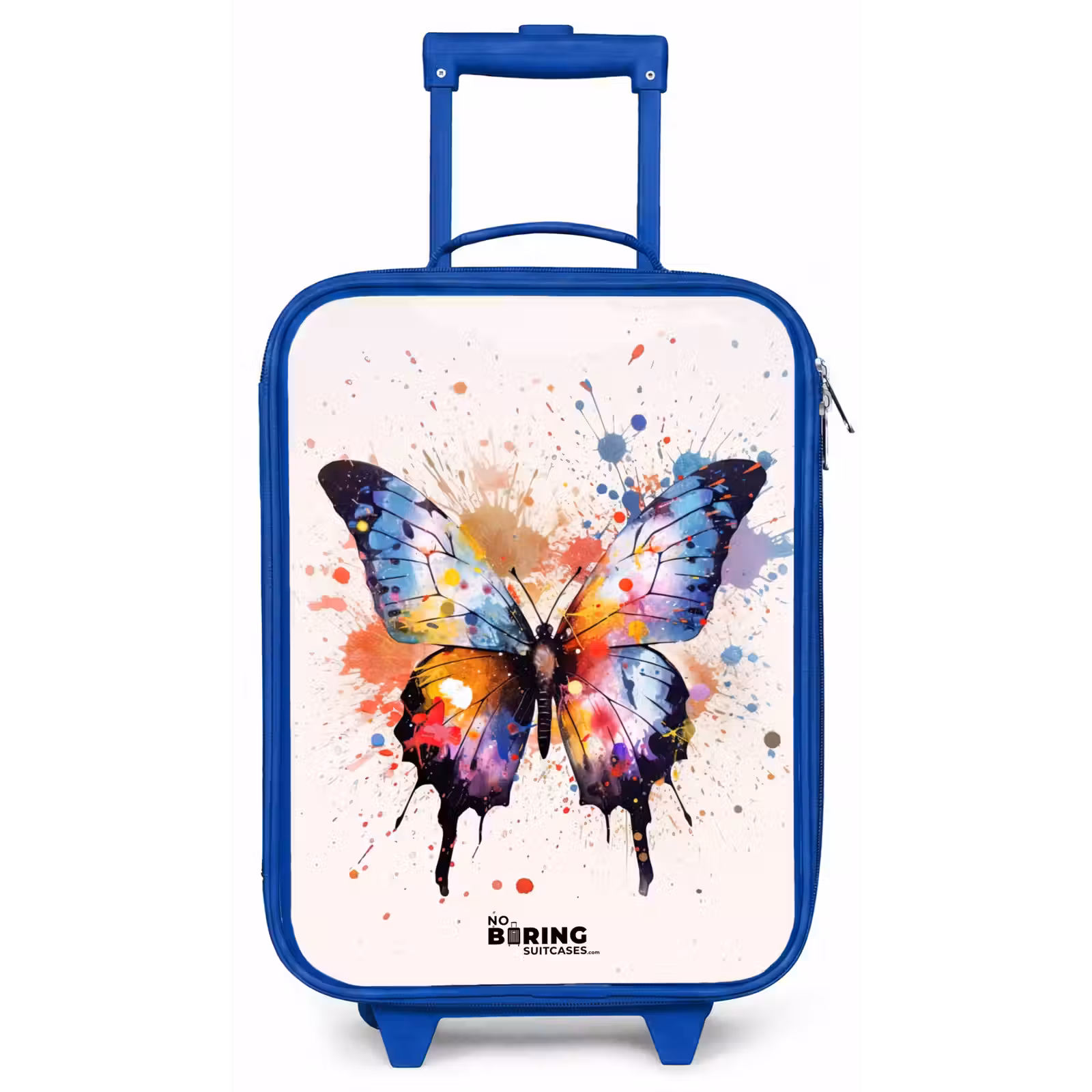 Kinderkoffer - Blauw - Vlinderexplosie — 1