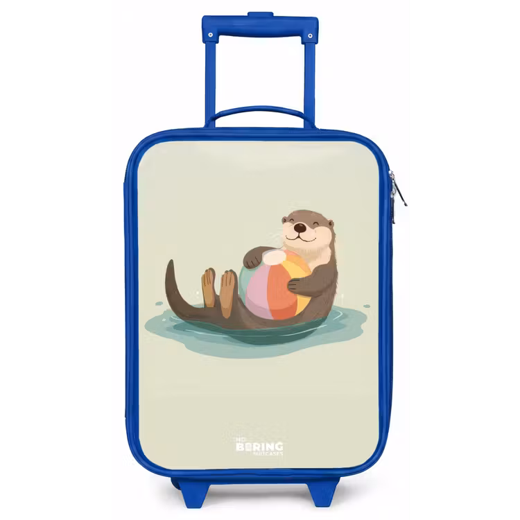 Kinderkoffer - Blauw - Otter - Strandbal - Water — 1
