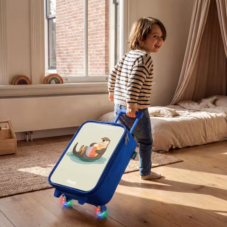 Kinderkoffer - Blauw - Otter - Strandbal - Water — 3