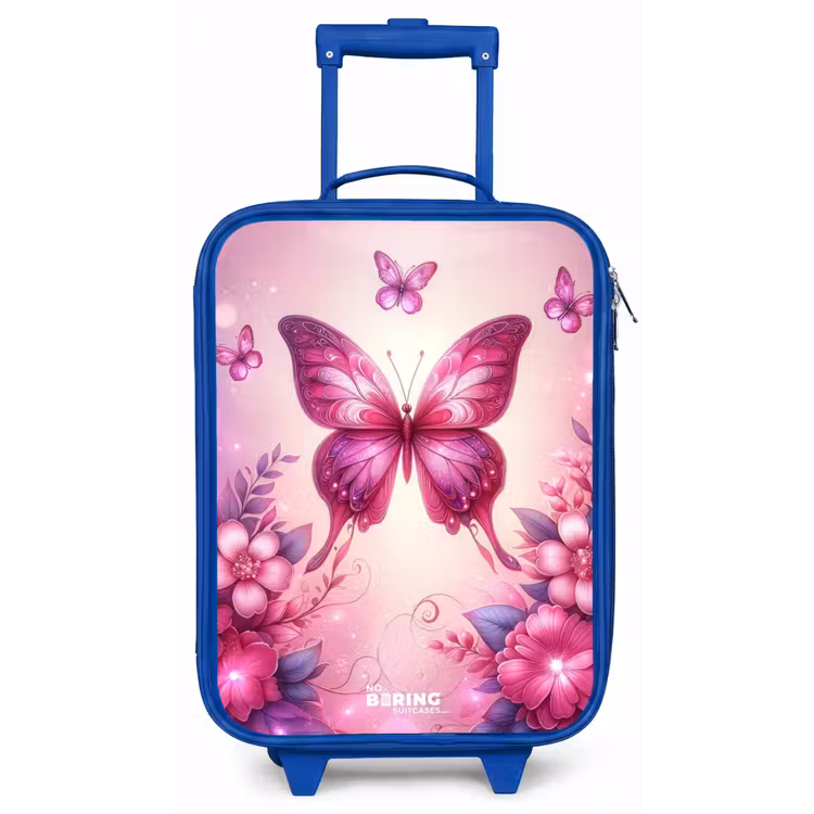 Kinderkoffer - Blauw - Vlindervallei — 1
