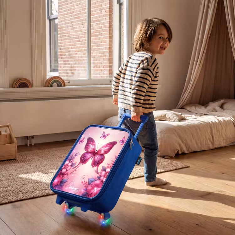 Kinderkoffer - Blauw - Vlindervallei — 3