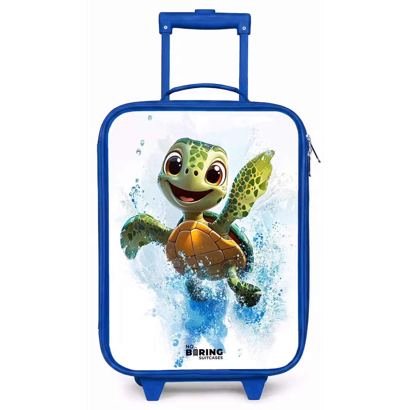 Kinderkoffer - Blauw - Schildpad - Water - Groen — 1