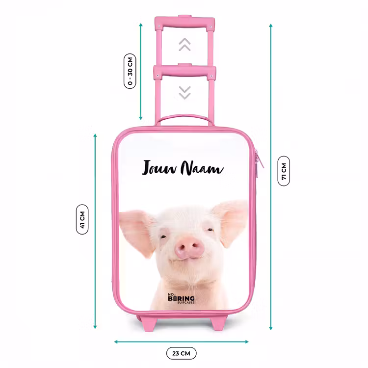 Kinderkoffer met naam - Roze - Binky Big — 5