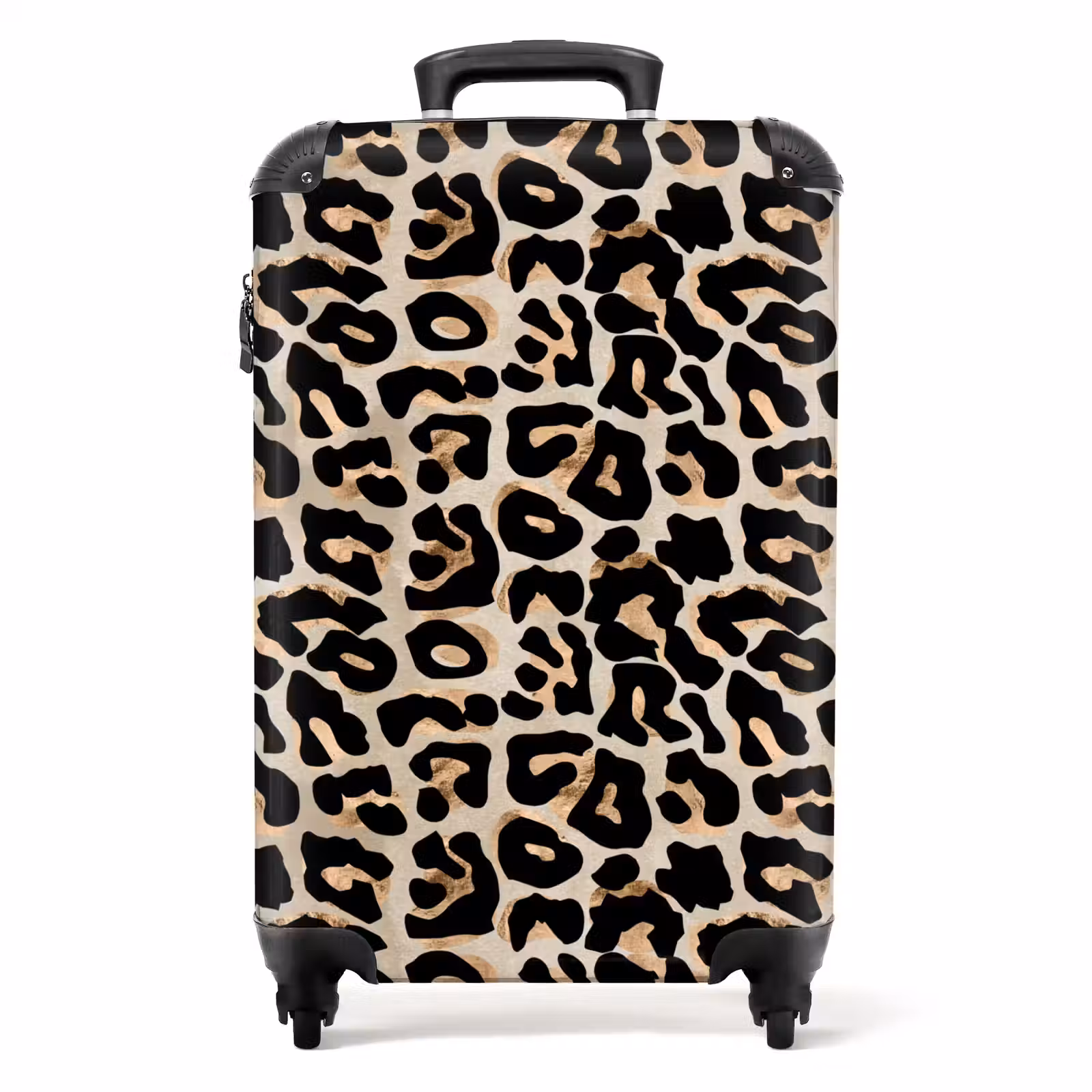Koffer - Dierenprint - Bruin - Panter — 1