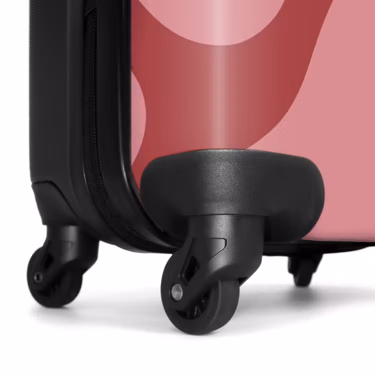 Koffer - Abstract - Roze vormen — 6