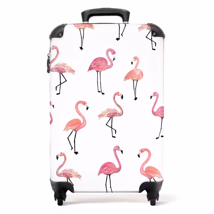 Koffer - Flamingo feestje — 1