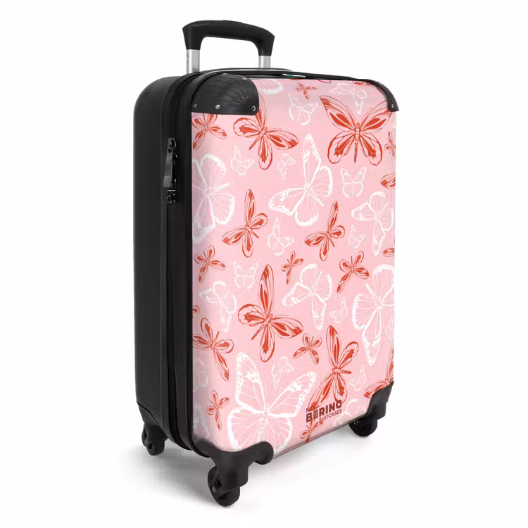 Koffer - Patroon van vlinders — 4