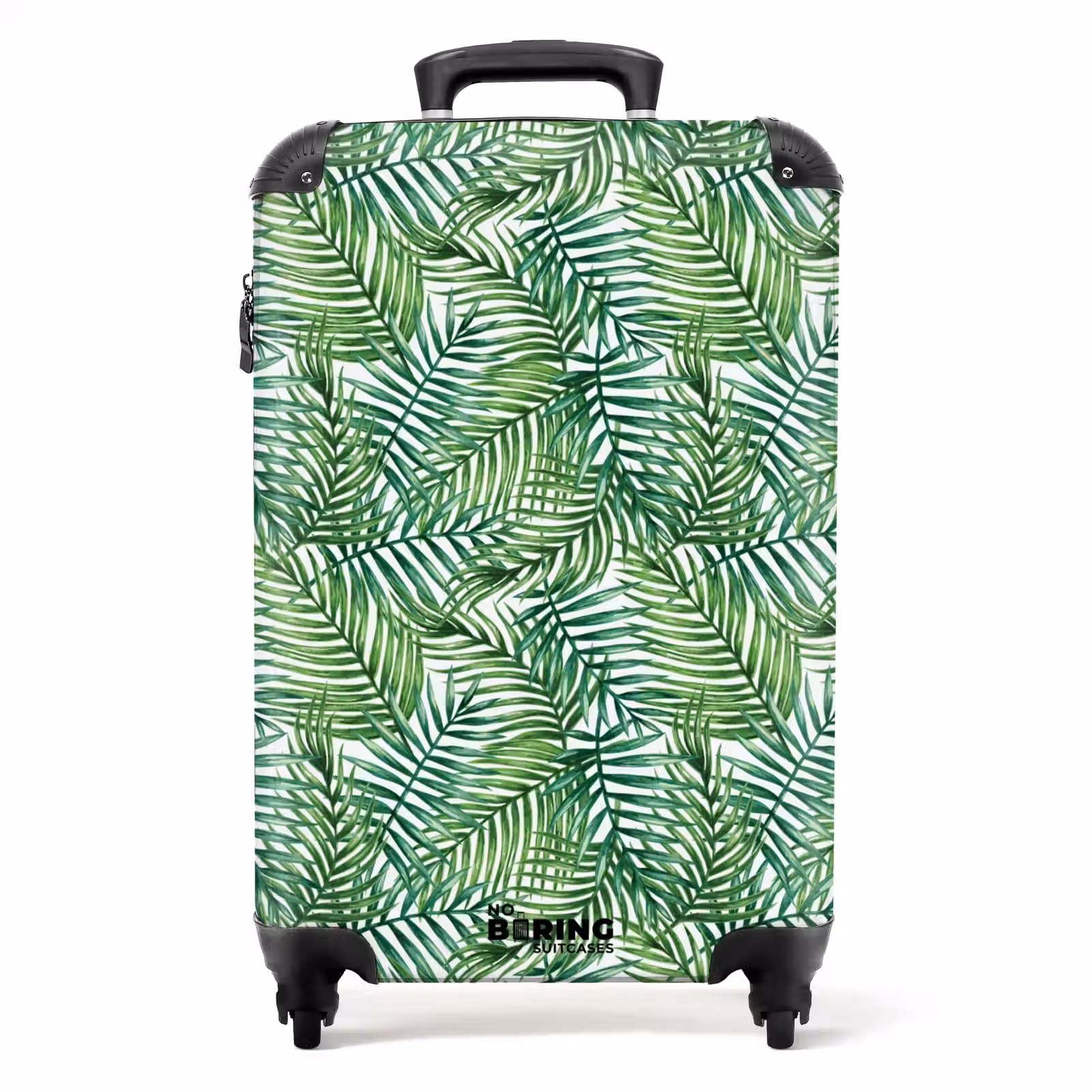 Koffer - Palm bladeren patroon kleurrijk — 1