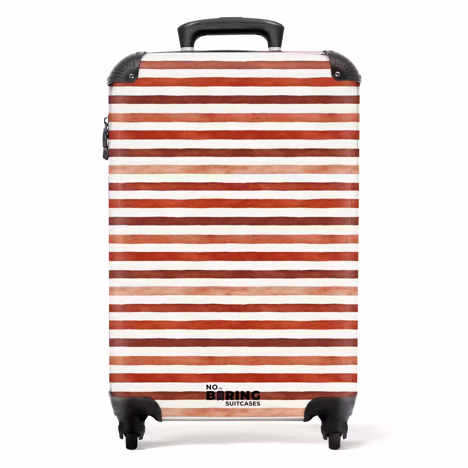 Koffer - Strepen patroon rood — 1