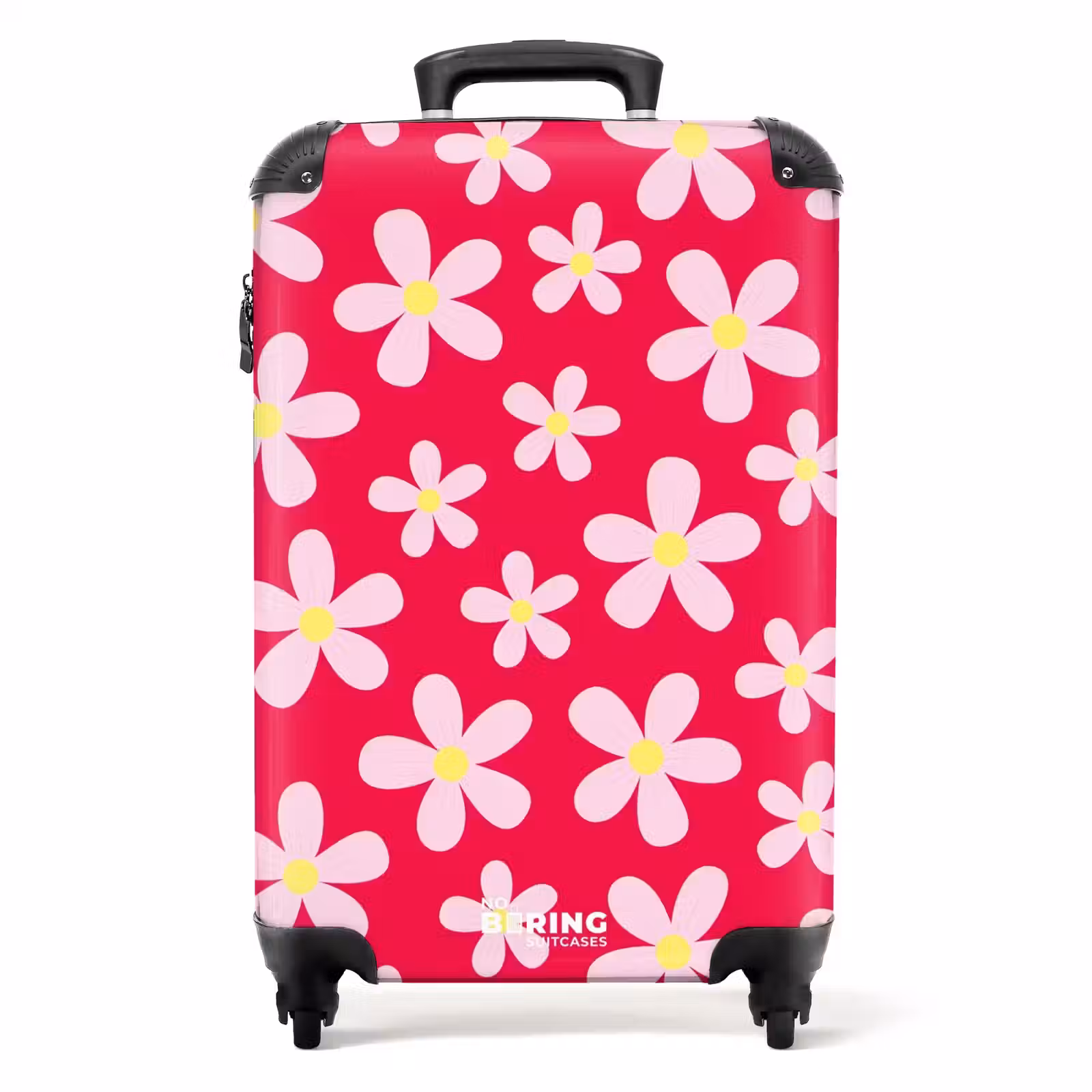 Koffer - Madeliefjesmania hotpink — 1