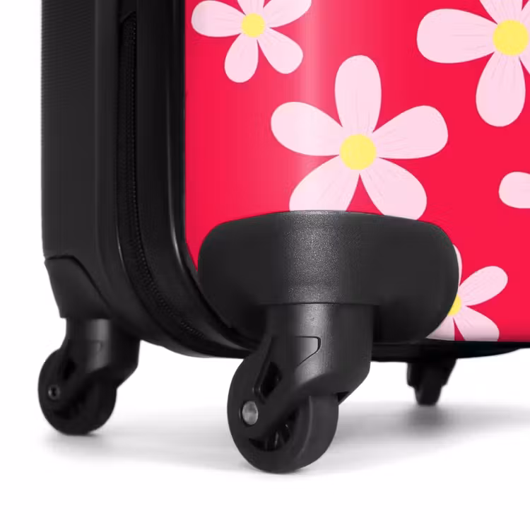 Koffer - Madeliefjesmania hotpink — 6