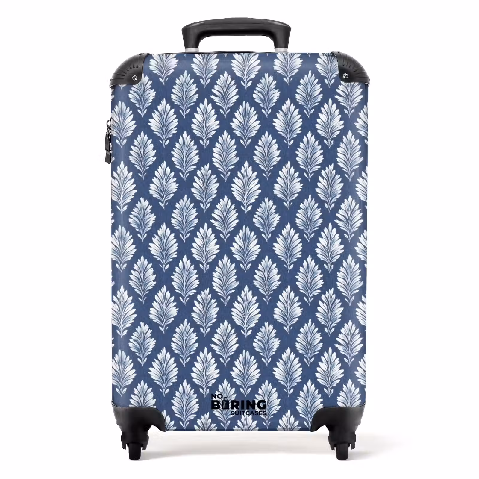 Koffer - Barok patroon blauw — 1