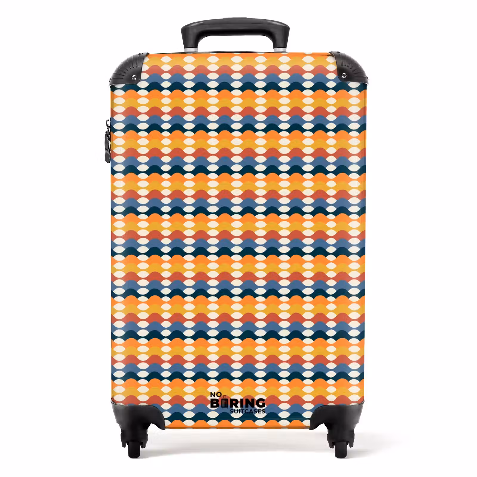 Koffer - Retro disco 70s patroon kleurrijk — 1