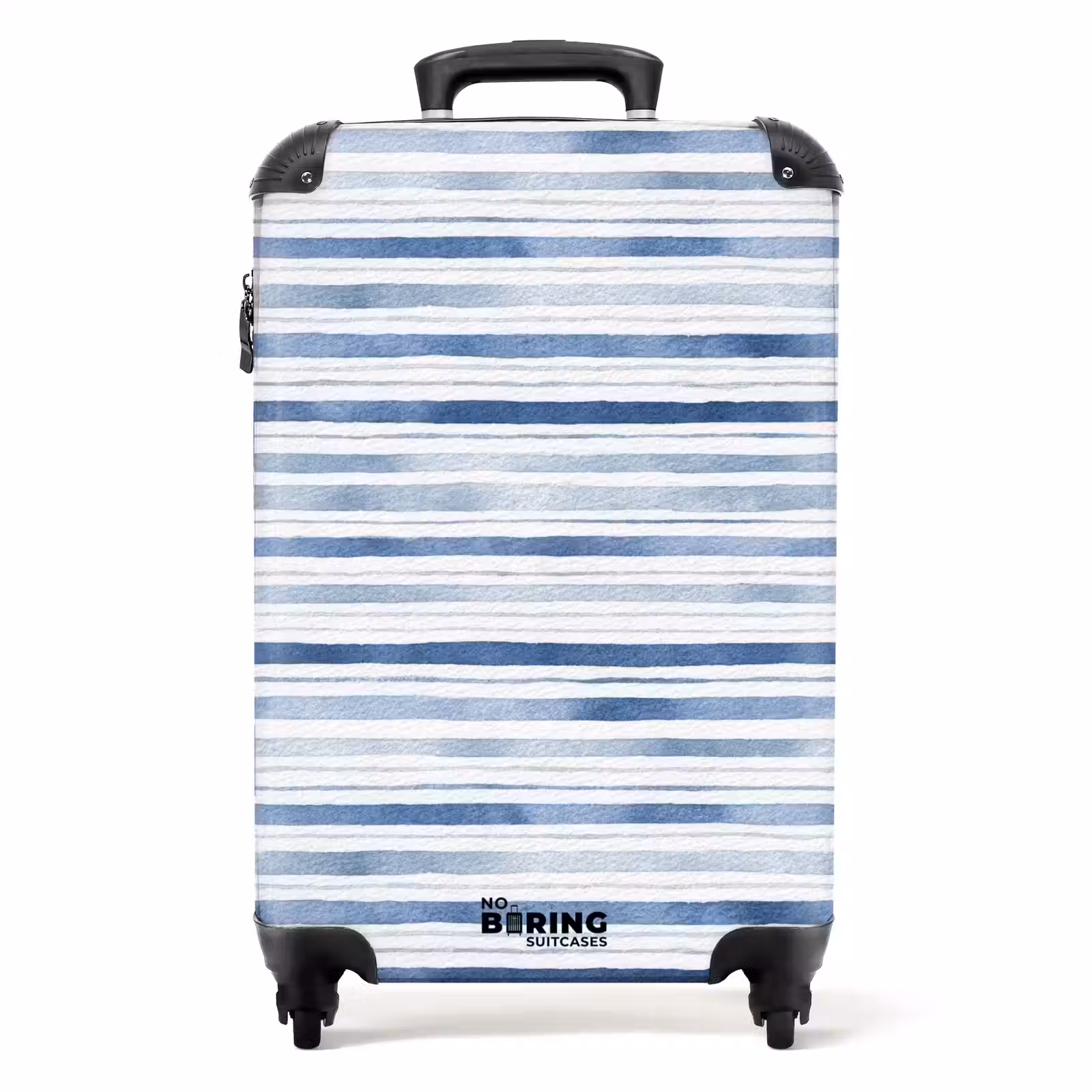 Koffer - Strepen patroon blauw — 1