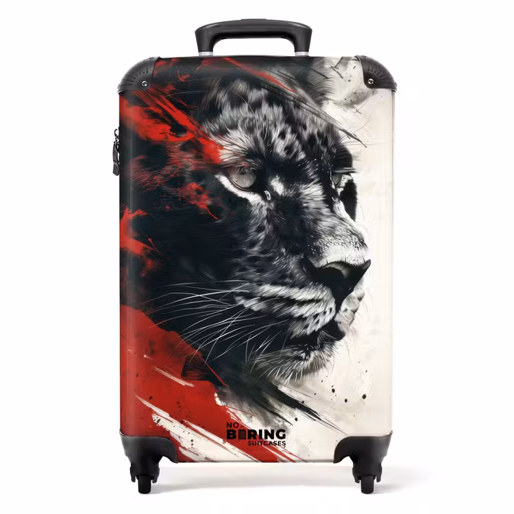Koffer - Tattoo style- Schaduw van de Panter — 1