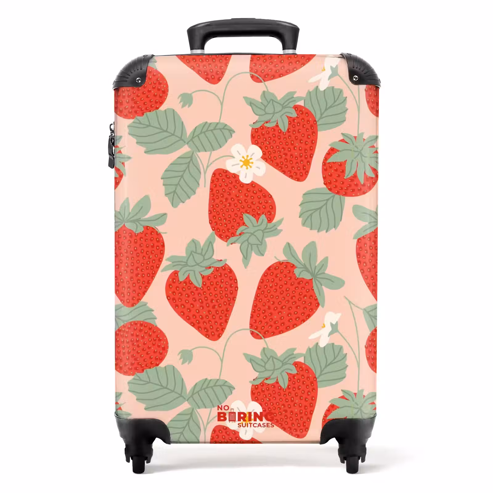 Koffer - Pastel fruit - Aardbeien — 1
