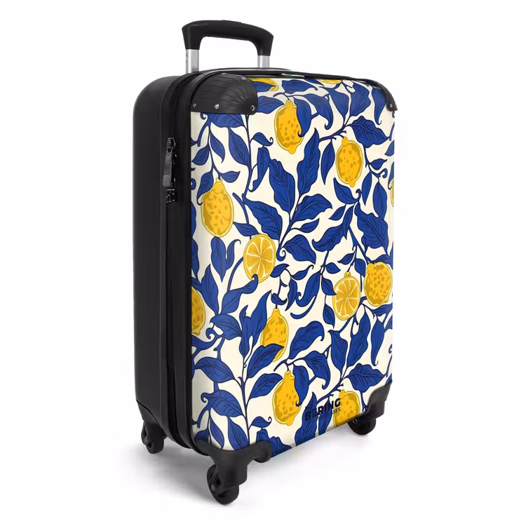 Koffer - Pastel fruit - Vintage citroenen — 4