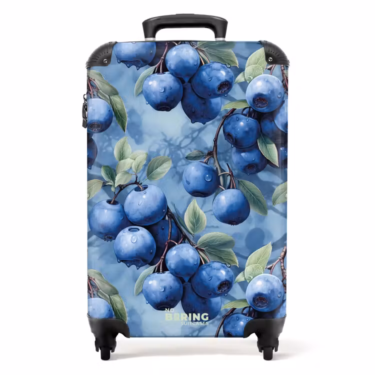 Koffer - Vintage fruit - Blauwe bes — 1