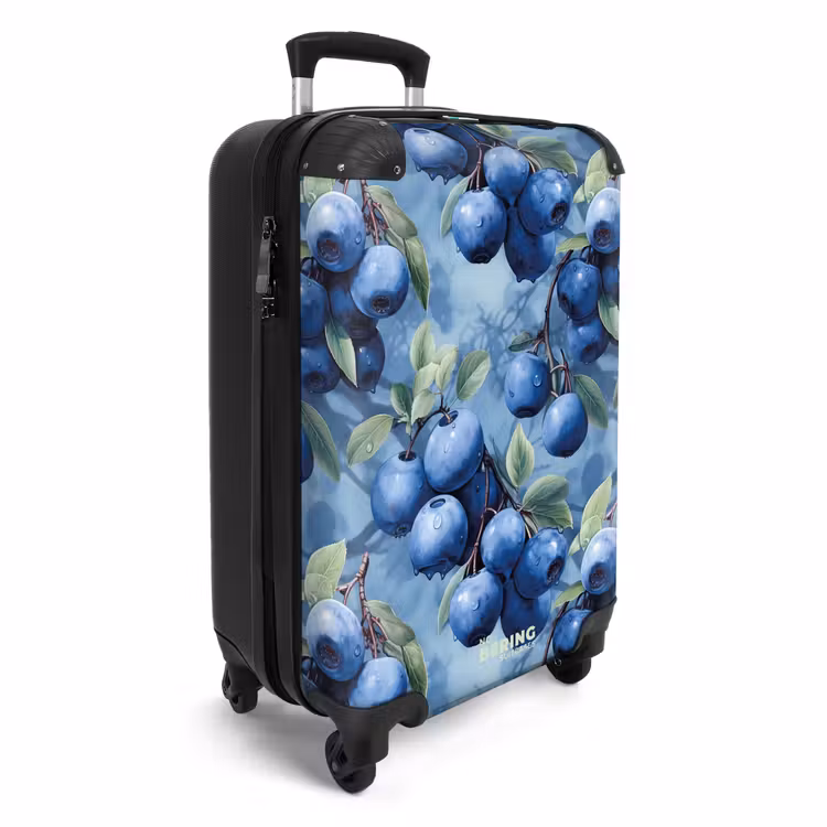 Koffer - Vintage fruit - Blauwe bes — 4