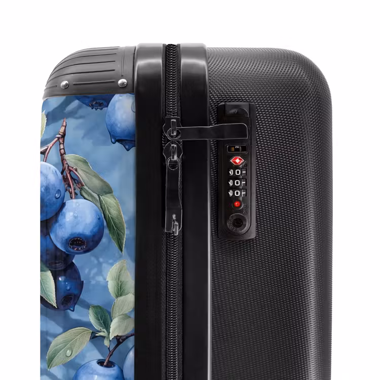 Koffer - Vintage fruit - Blauwe bes — 5