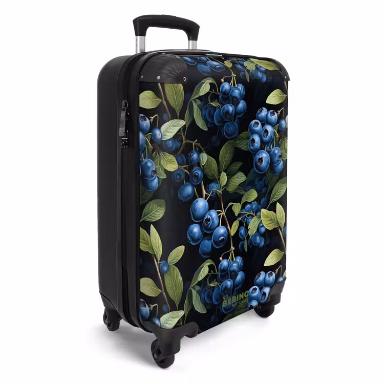 Koffer - Vintage fruit - Blauwe bessen — 4