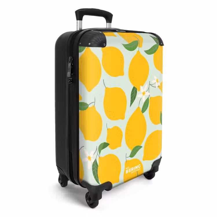 Koffer - Pastel fruit - Citroenen — 4