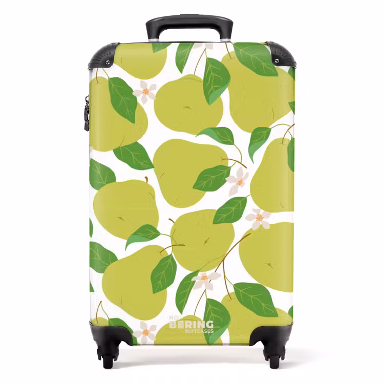 Koffer - Pastel fruit - Peren — 1