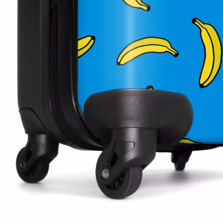 Koffer - Patronen - Bananen op blauw — 6
