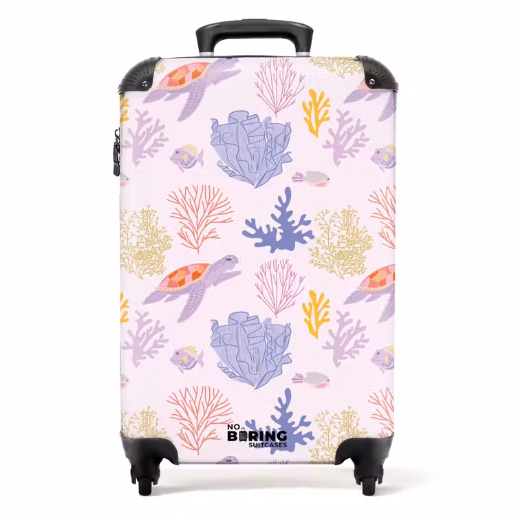 Koffer - Summer memories - Tropisch schildpadpatroon — 1