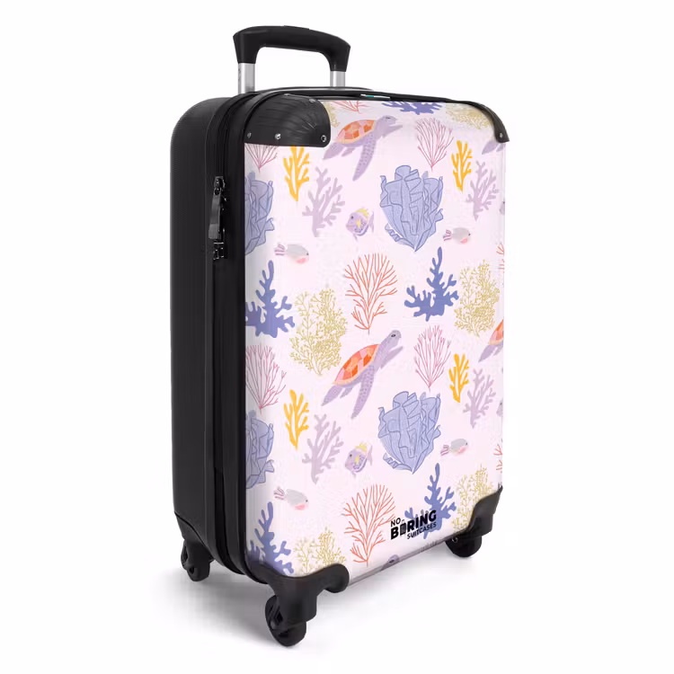 Koffer - Summer memories - Tropisch schildpadpatroon — 4