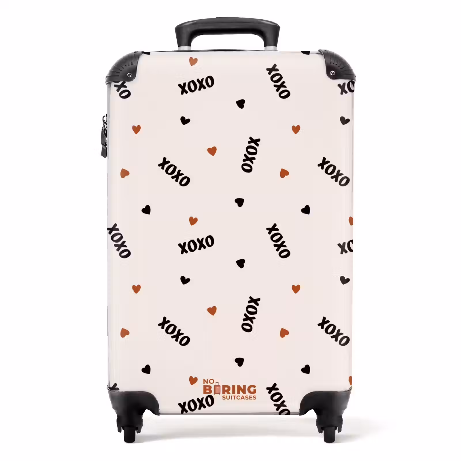 Koffer - XOXO op beige — 1