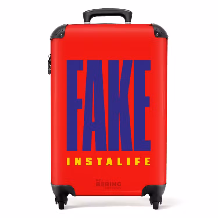 Koffer - Quotes - Fake instalife fel rood — 1