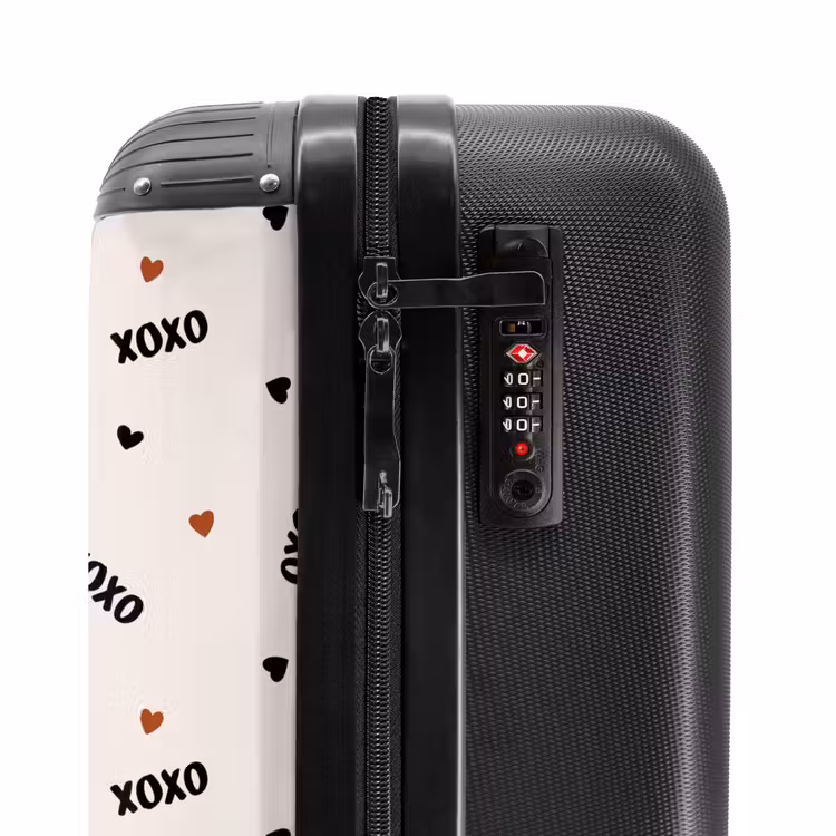 Koffer - XOXO op beige — 5