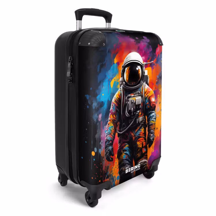Koffer - Astronaut omringd door graffiti — 4
