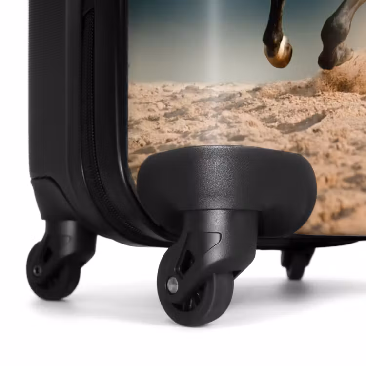 Koffer - Rennend bruin paard — 6