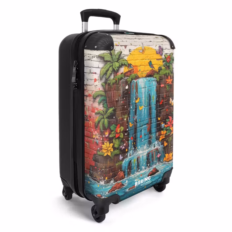 Koffer - Waterval in graffiti stijl — 4